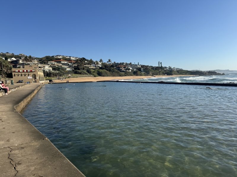 Photo of the tidal pool in Ballito, Durban, South Africa