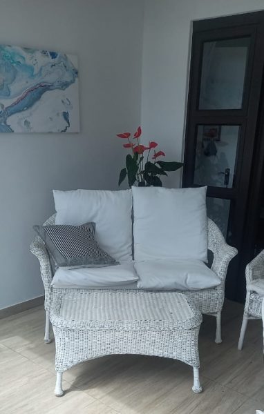 One of Sheila’s favourite pieces of furniture - the cane couch has been a great companion and go to seating spot many years.