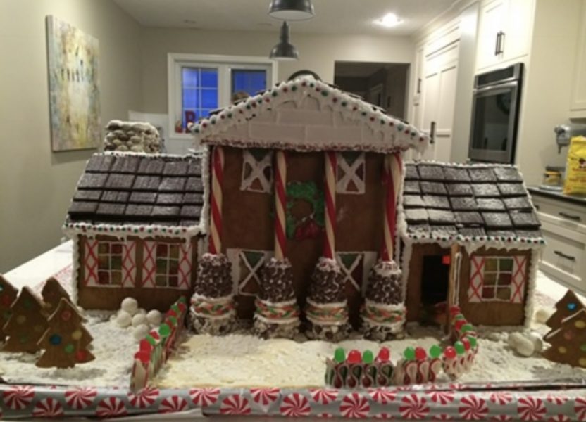 Gingerbread House - made by the Keer family near Calgary
