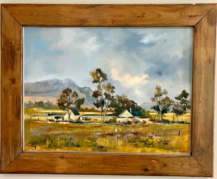 Photo depicting an artwork - painted by Peter Barrett