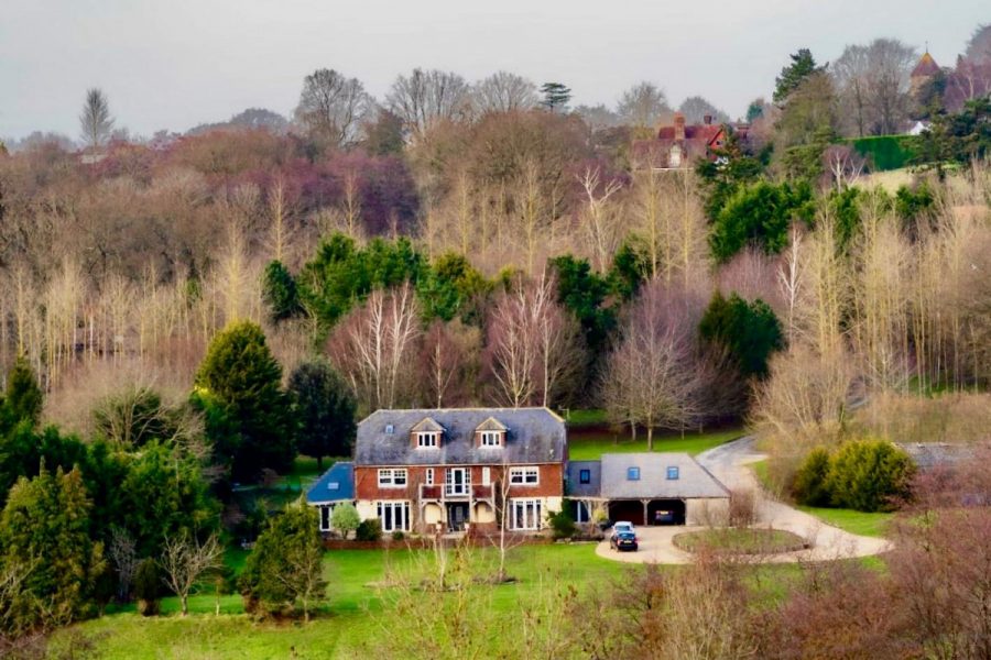 The property as it now looks - completely restructured and well defined over a timeframe of 8 years