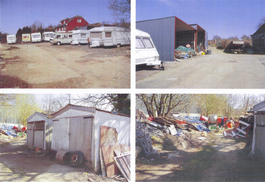 Photo showing the general poor state of things before redevelopment