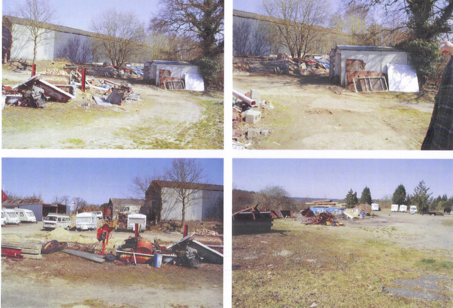 Photo showing the general poor state of things before redevelopment