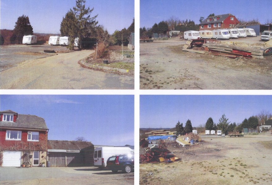 Before photos of the property prior to embarking on renovating