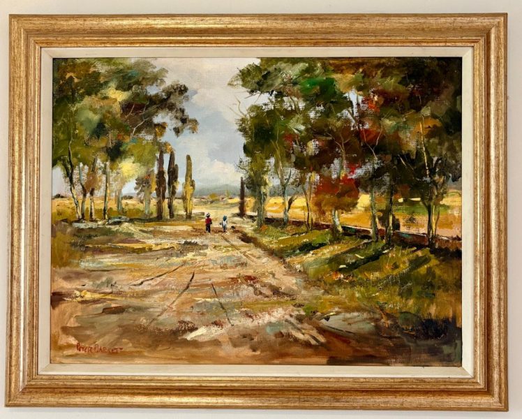 Photo depicting an artwork - painted by Peter Barrett