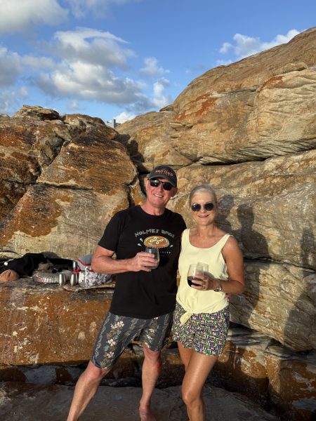 Photo of Ilse and Hilton at Sunset Rock