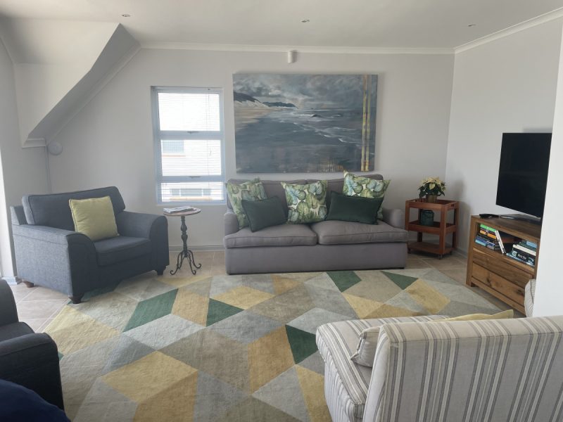 Photo of the lounge upstairs - referred to as the chilling space.