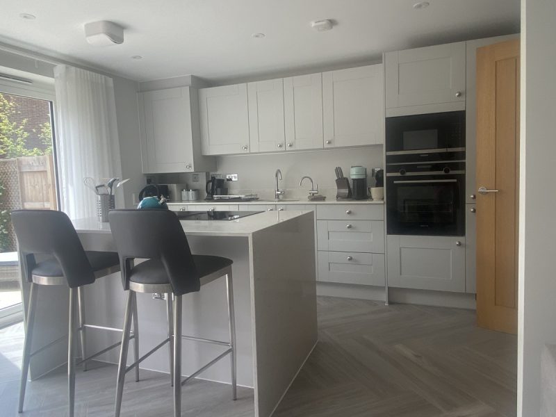 Photo of the built.in kitchen