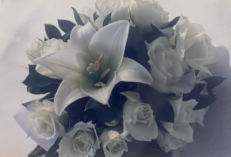 Photo close-up of a bridal bouquet