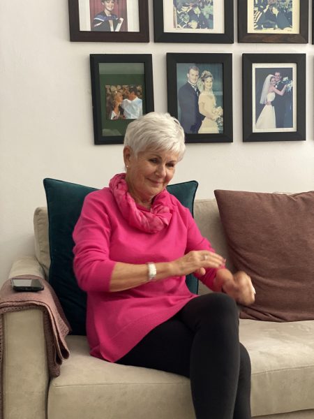 Photo of Dorothy in her home
