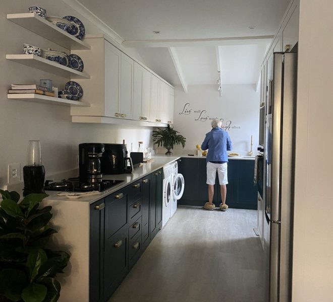 Photo of a kitchen