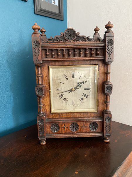 Photo of an antique clock