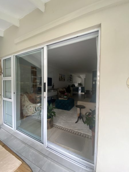 Photo of sliding doors in a cottage